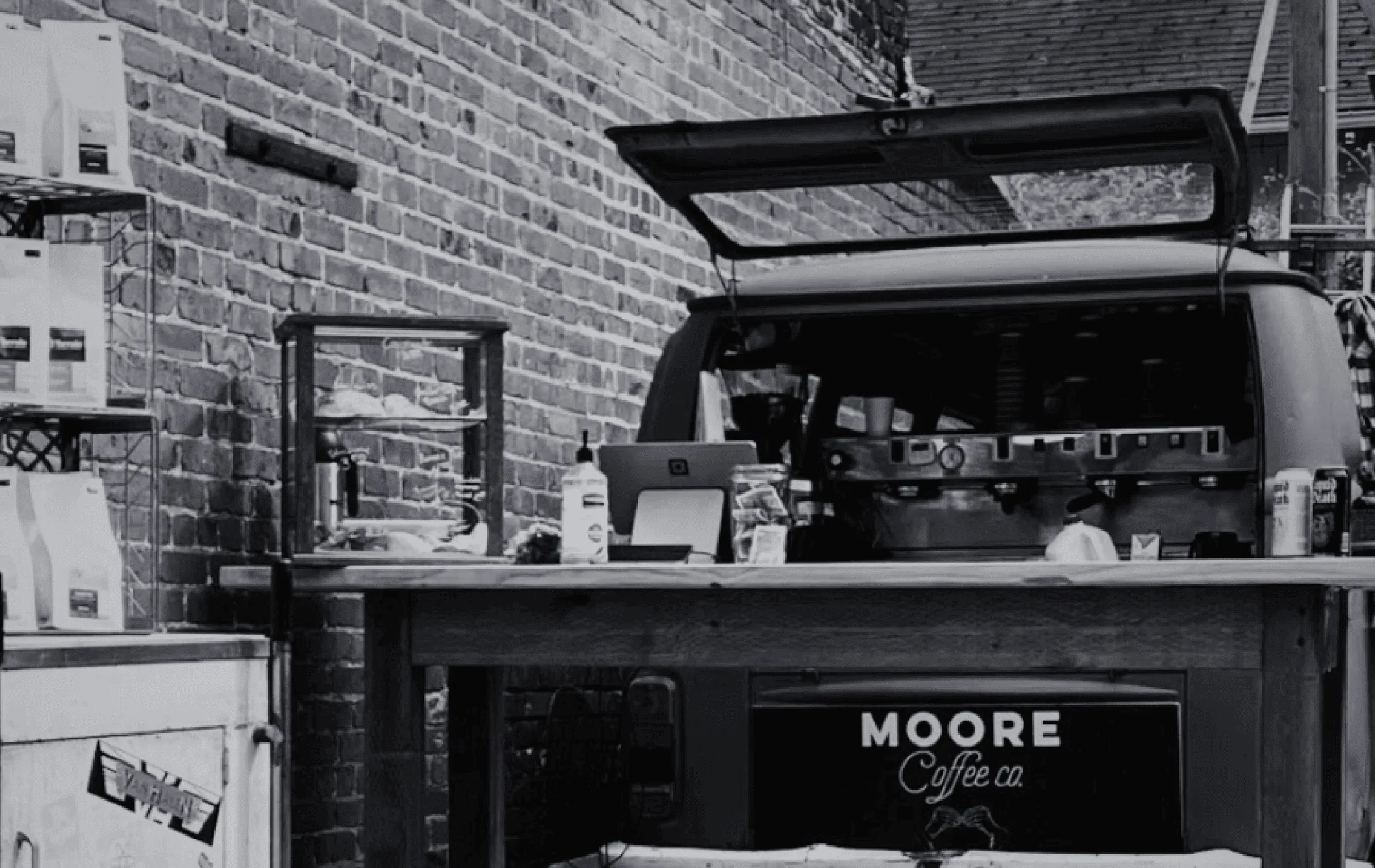 moore coffee banner